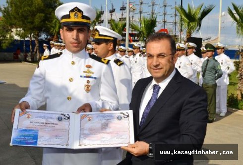 Antalya Sahil Güvenlikte mezuniyet töreni